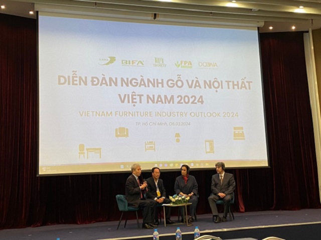 “Diễn đàn ngành gỗ và nội thất Việt Nam năm 2024” đưa ra nhiều dự báo sáng sủa cho ngành gỗ.