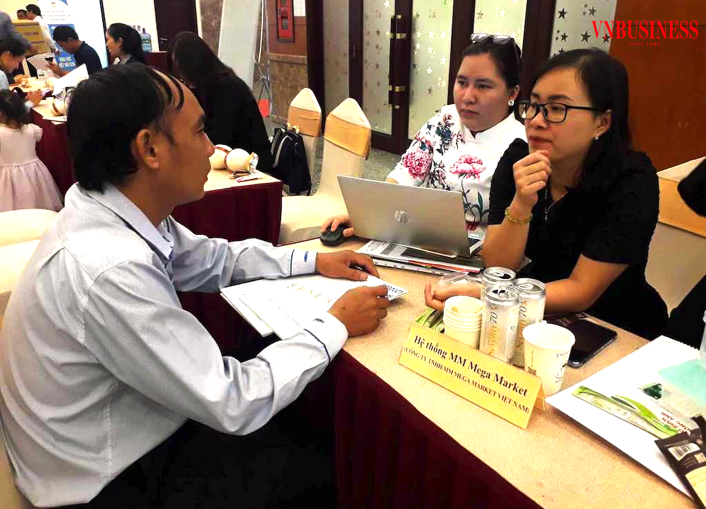 Một buổi kết nối giữa nhà cung ứng nội địa với hệ thống phân phối ở Tp.HCM.