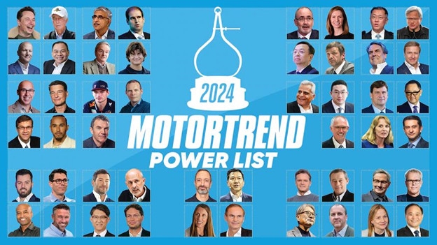 Danh sách MotorTrend Power List năm 2024 được Tạp chí Mỹ MotorTrend công bố.