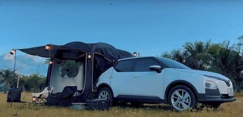 Chiếc VF 5 Plus với chi phí quá tiết kiệm của anh Tuấn &lpar;Nguồn: Facebook Đặng Ngọc Tuấn&rpar;.