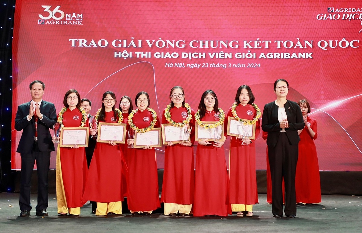 Các thí sinh đạt Giải Ba.