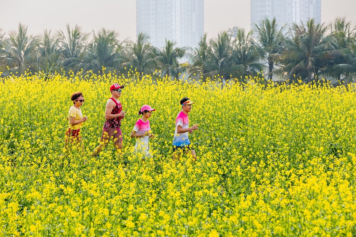 Vận động giữa thiên nhiên là lối sống lành mạnh của cư dân Ecopark.