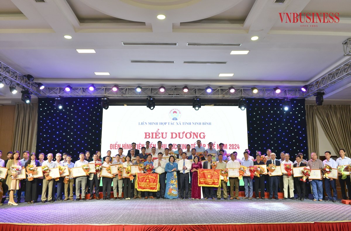 Nhiều HTX, sản phẩm HTX tỉnh Ninh Bình được tôn vinh nhờ những đóng góp thiết thực, mang lại hiệu quả cao.