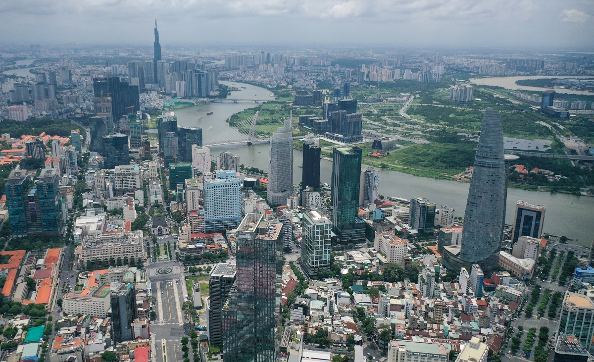 Trung tâm TP.HCM tháng 7/2023.