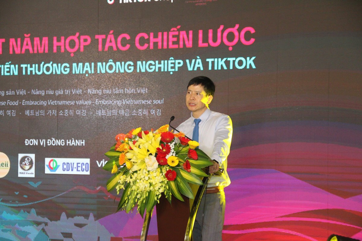 Ông Nguyễn Minh Tiến - Giám đốc Trung tâm Xúc tiến thương mại Nông nghiệp.