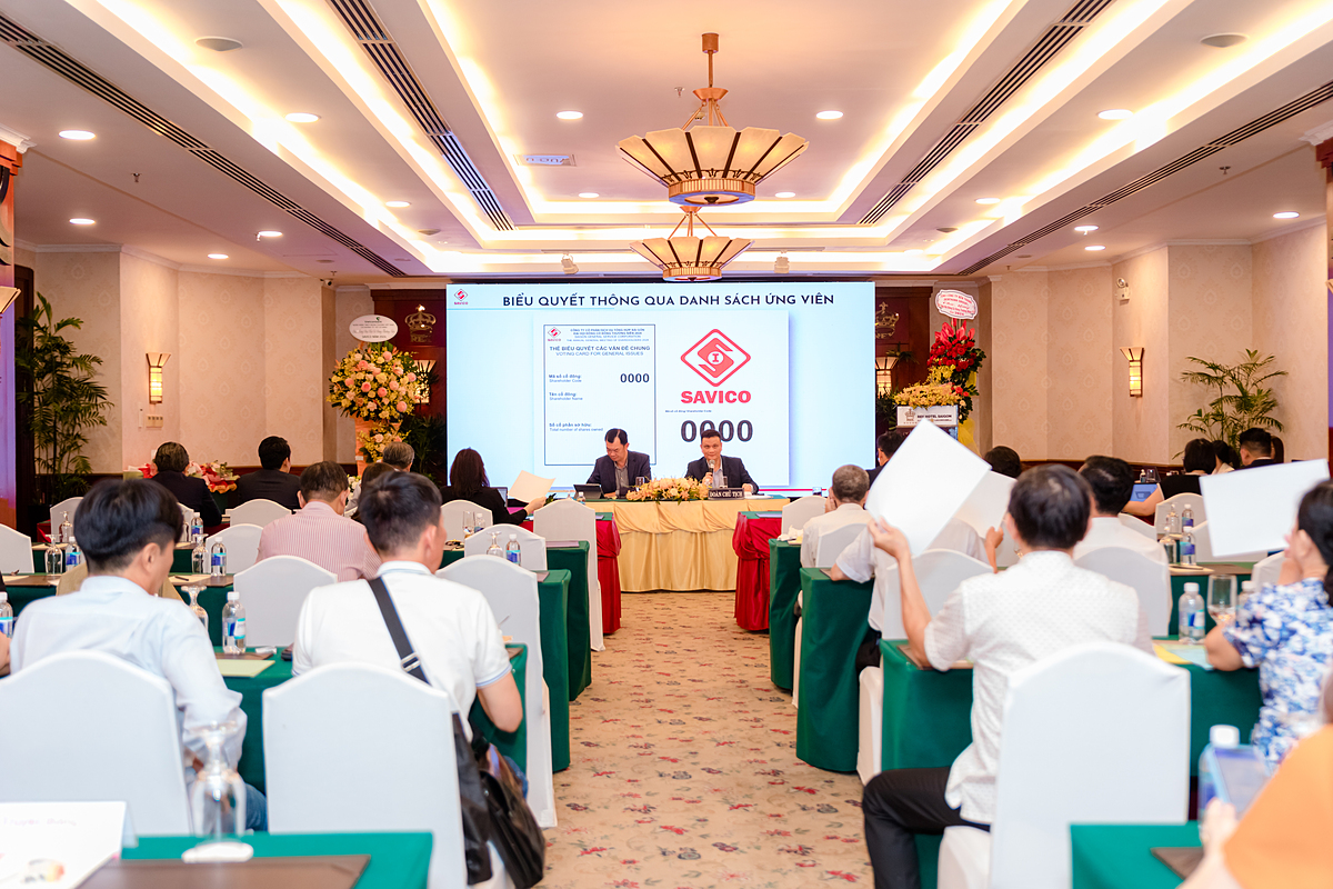 Ngày 3/4/2024, Công ty Cổ phần Dịch vụ Tổng hợp Sài Gòn &lpar;Savico - Mã SVC&rpar; đã tổ chức thành công Đại hội đồng cổ đông thường niên năm 2024.