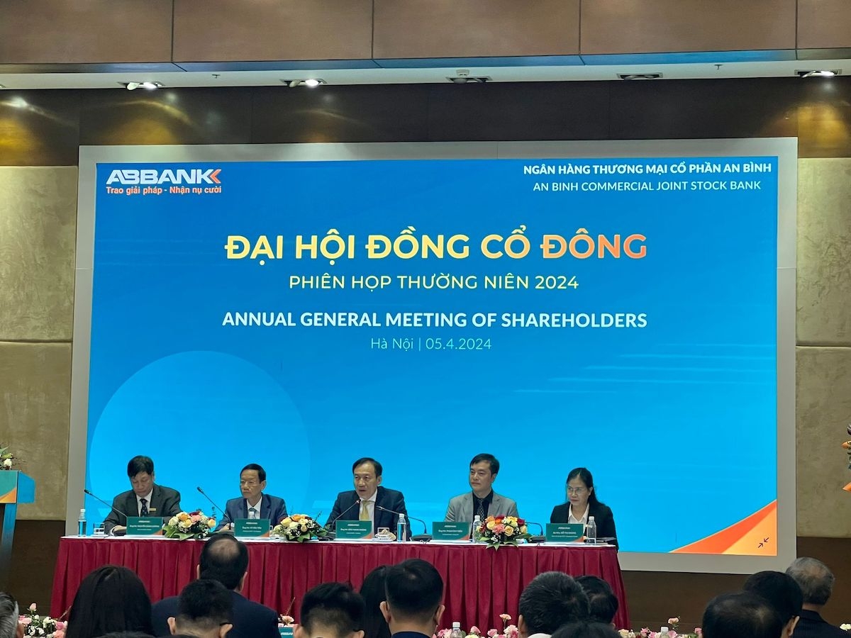 Toàn cảnh Đại hội đồng cổ đông của ABBank.
