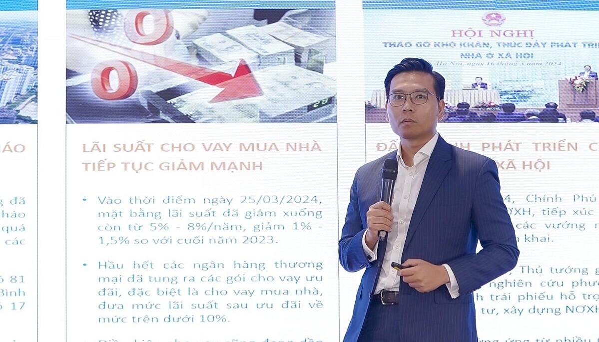 Theo TS Phạm Anh Khôi, Viện trưởng DXS – FERI, hiện lãi suất cho vay mua nhà đang giảm mạnh, trung bình đã giảm xuống còn từ 5% - 8%/năm. Điều kiện cho vay cũng đang dần được nới lỏng hơn để kích thích tăng trưởng tín dụng trong lĩnh vực bất động sản và đây sẽ là một trong những tín hiệu tích cực đối với những khách hàng có nhu cầu tìm mua căn hộ chung cư nói riêng và thị trường bất động sản nói chung.