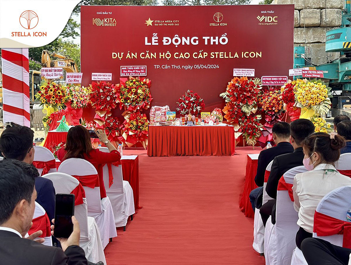 Buổi lễ có sự tham gia của nhiều sàn phân phối bất động sản tại Cần Thơ và TP.HCM.