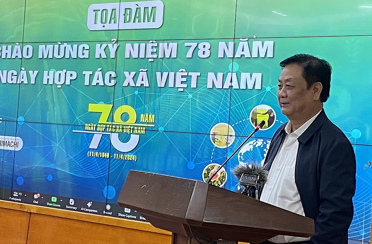 Bộ trưởng Bộ NN&PTNT Lê Minh Hoan cho rằng HTX chính là sự tử tế. Tử tế là cùng sống, cùng phát triển, cùng đóng góp cho quê hương, đất nước.