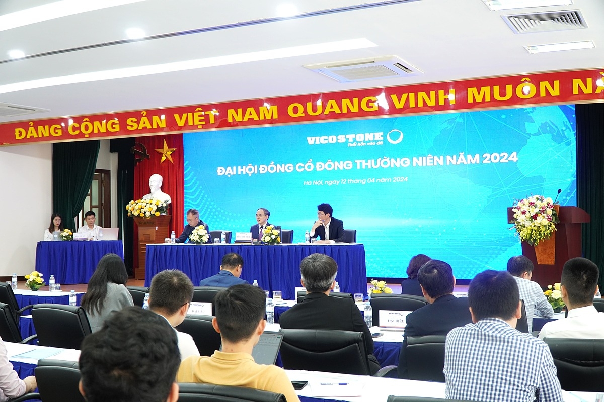 Đại hội cổ đông Vicostone năm 2024.