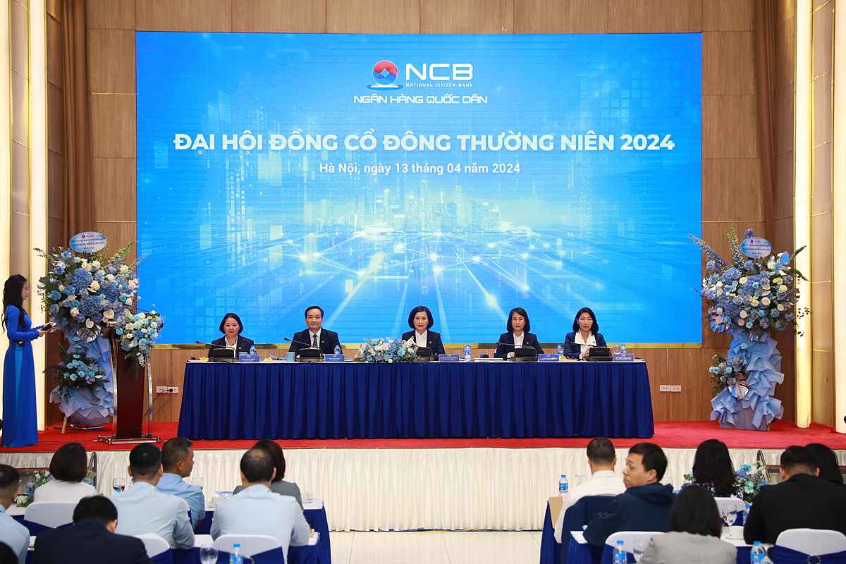Đại hội đồng cổ đông thường niên 2024 của Ngân hàng TMCP Quốc Dân.