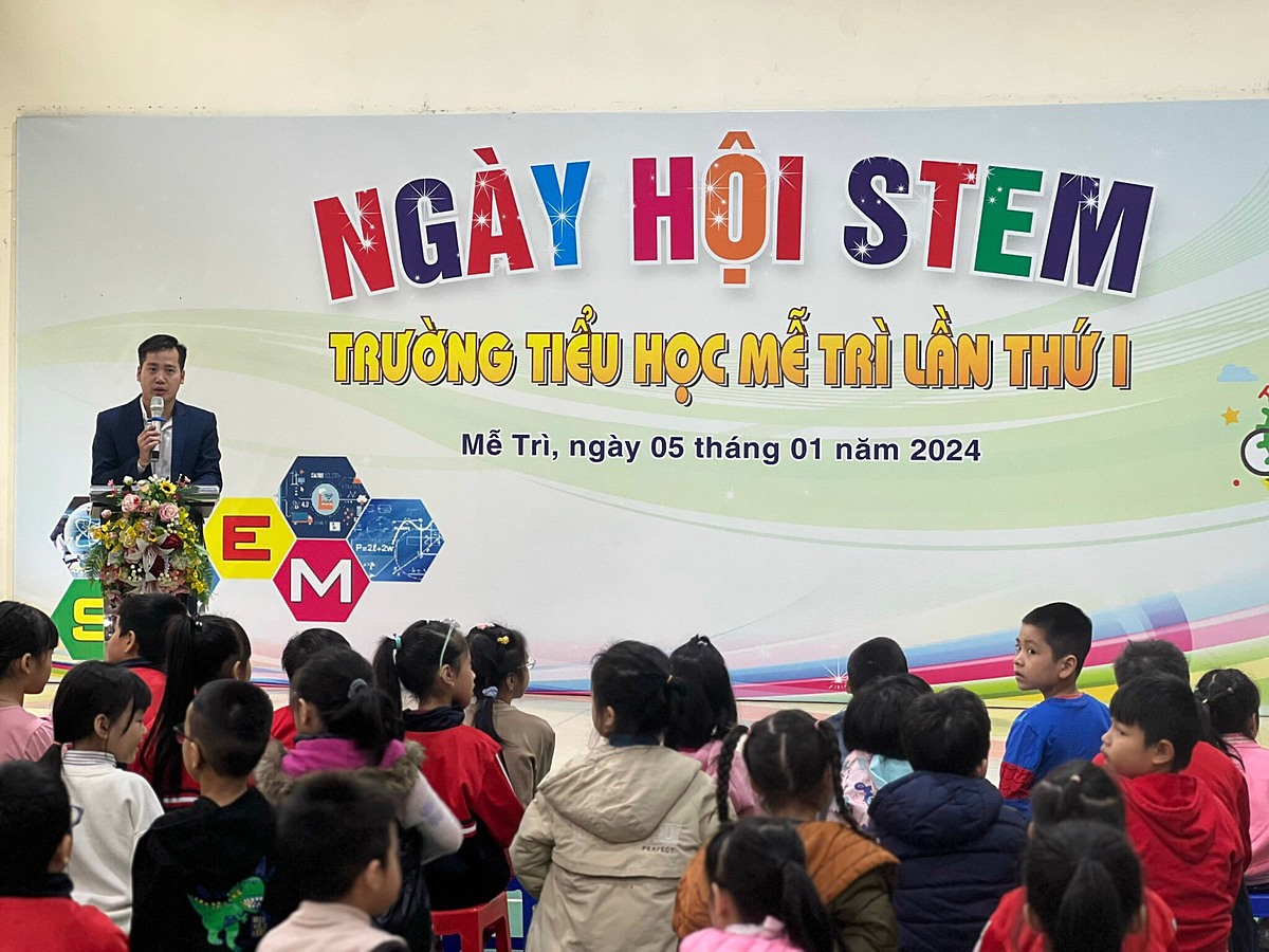 Mở đầu cho chuỗi hoạt động chào mừng kỷ niệm 10 năm xây dựng và phát triển quận Nam Từ Liêm của trường là chương trình giáo dục STEM.
