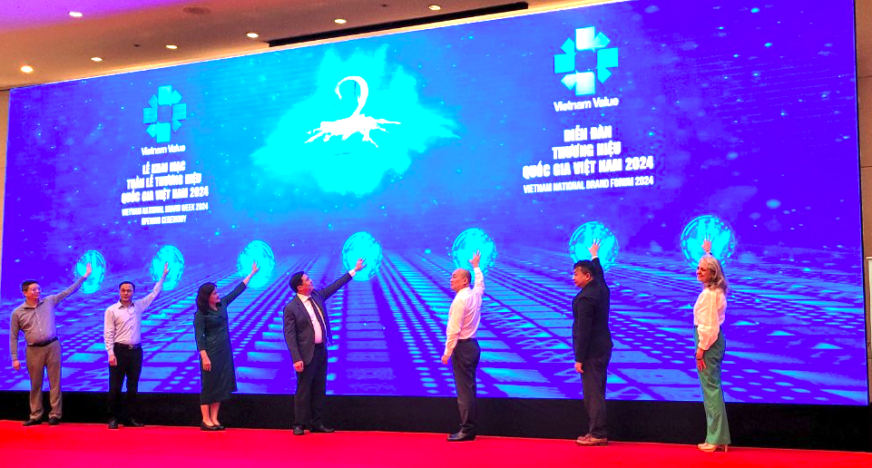 Khai mạc Tuần lễ thương hiệu quốc gia 2024.