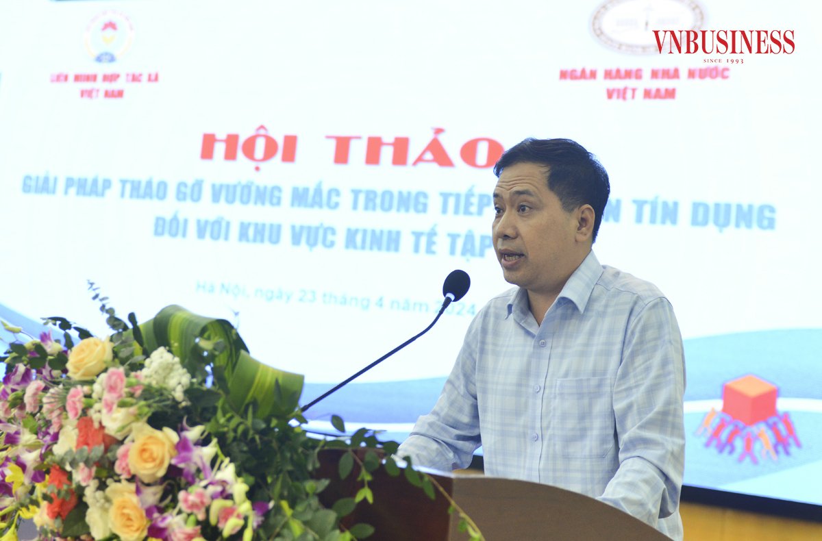 Ông Hoàng Công Trúc, Chủ tịch HĐQT, giám đốc HTX nông nghiệp điện năng xã Thạch Sơn đề nghị, ngân hàng định giá đất cần sát với thị trường, bên cạnh đó cần tạo cho HTX thế chấp các tài sản như trụ điện, đường dây điện... để vay vốn ngân hàng