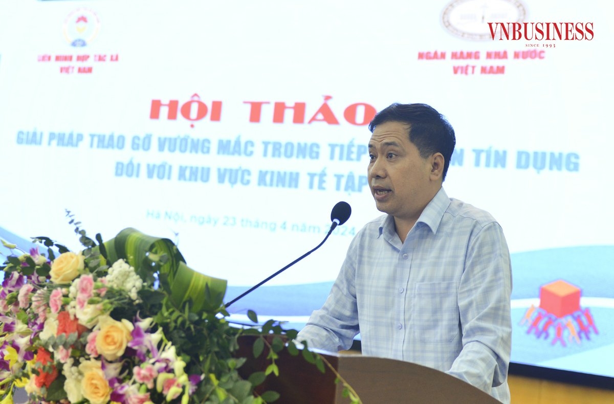 Ông Hoàng Công Trúc, Chủ tịch HĐQT, giám đốc HTX nông nghiệp điện năng xã Thạch Sơn đề nghị, ngân hàng định giá đất cần sát với thị trường, bên cạnh đó cần tạo cho HTX thế chấp các tài sản như trụ điện, đường dây điện... để vay vốn ngân hàng