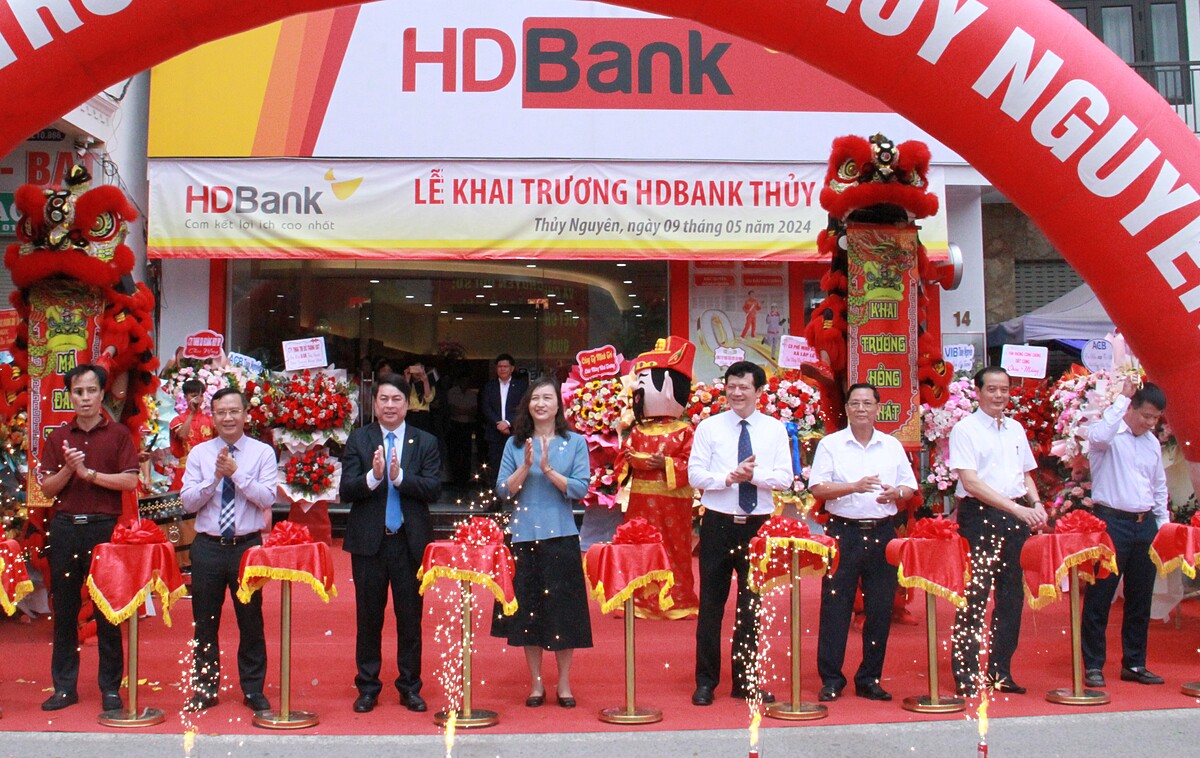 Ngày 09/5/2024, Ngân hàng TMCP Phát triển Thành phố Hồ Chí Minh &lpar;HDBank&rpar; chính thức đưa vào hoạt động HDBank Thủy Nguyên.