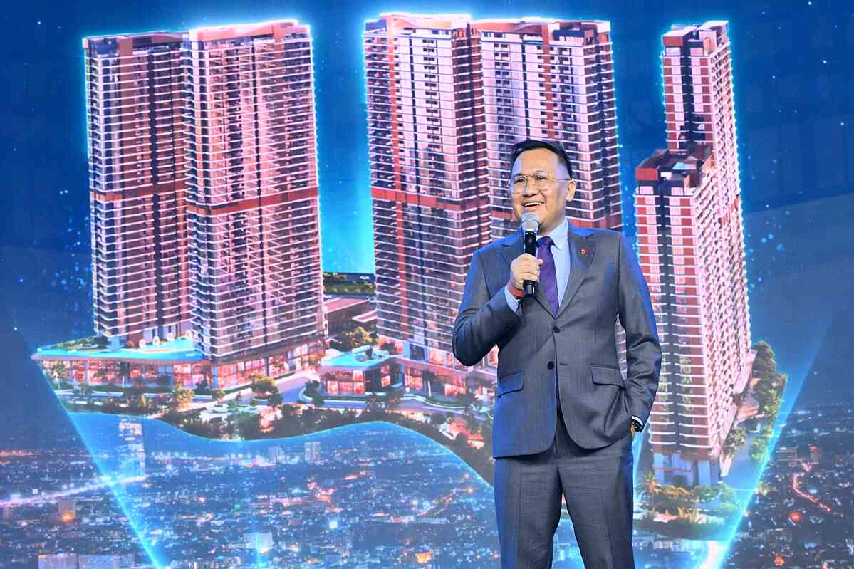 Ông Angus Liew Bing Fooi, Chủ tịch Gamuda Land Việt Nam phát biểu tại sự kiện. Nguồn: Gamuda Land Việt Nam.