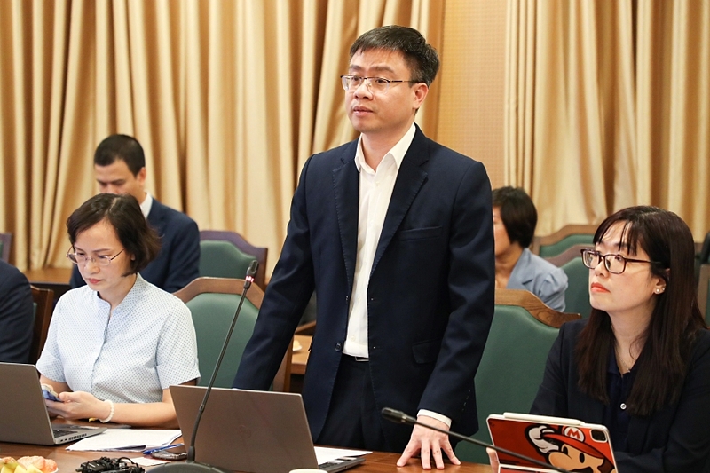 Ông Nguyễn Đức Trung - Phó Cục trưởng Cục phát triển doanh nghiệp kiêm Giám đốc Ban quản lý Dự án.