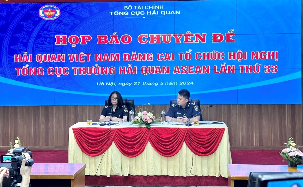Họp báo chuyên đề: Hải quan Việt Nam đăng cai tổ chức Hội nghị Tổng cục trưởng Hải quan ASEAN lần thứ 33.