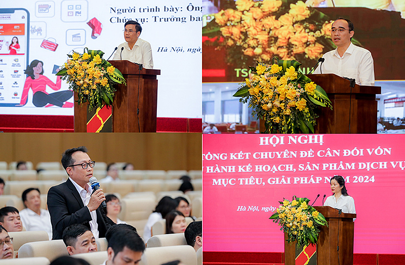 Đại diện các đơn vị trình bày báo cáo, tham luận và đề xuất kiến nghị tại hội nghị.