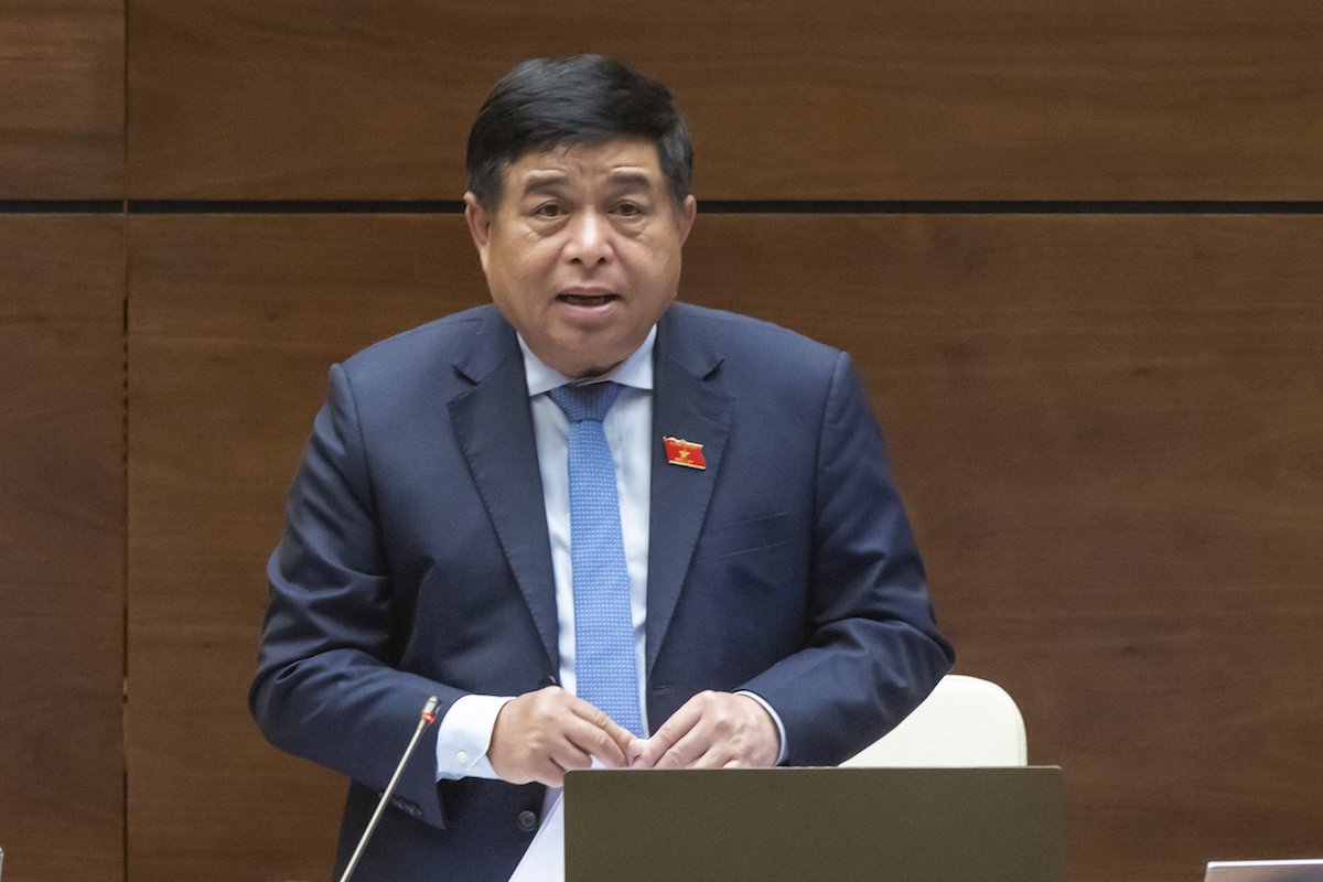 Bộ trưởng Bộ KH&ĐT Nguyễn Chí Dũng.