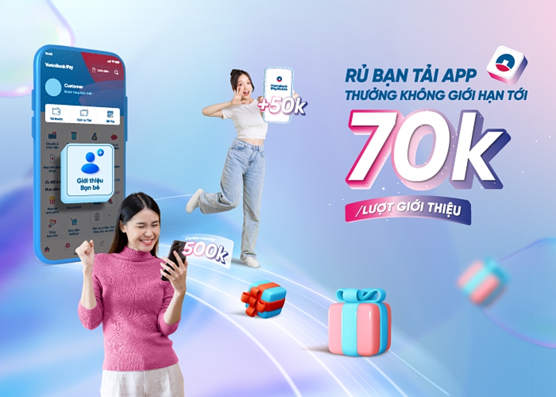VietinBank dành tặng chương trình đặc biệt có thưởng cho cả người giới thiệu và người được giới thiệu khi mở tài khoản VietinBank thành công.