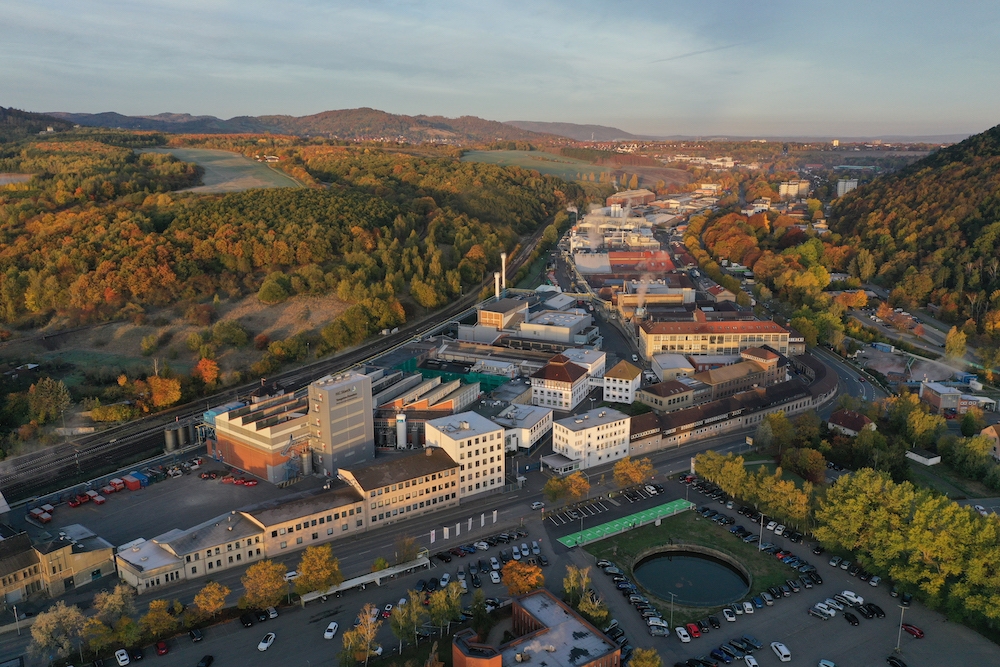 H.C nhà máy của Starck Holding ở Goslar, Đức.