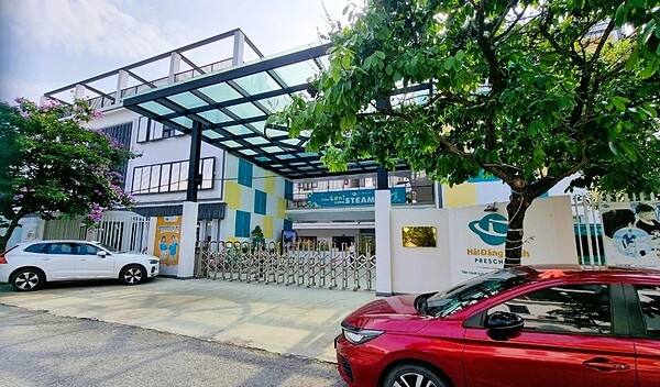 Trường mầm non là một trong hạng mục đã hoàn thành và đưa vào sử dụng năm 2022.