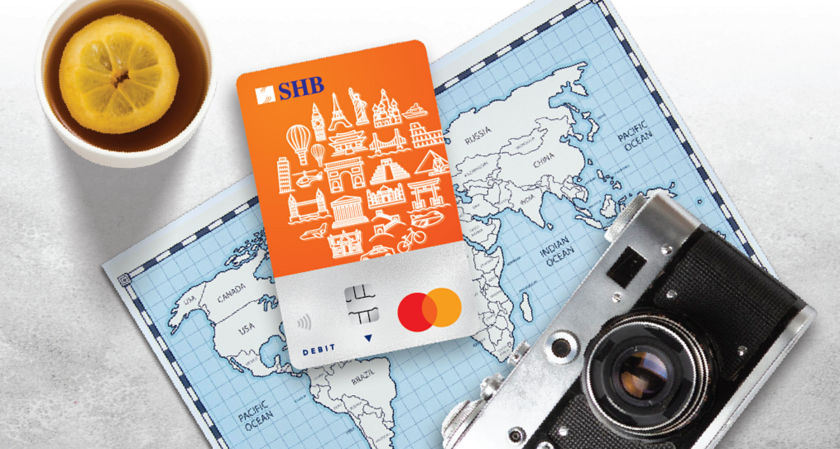 SHB tặng ngay voucher giảm giá nạp tiền điện thoại 50.000 VNĐ cho 2.000 chủ thẻ SHB Visa Debit và 4.000 chủ thẻ SHB Mastercard/SHB-FCB Mastercard Debit mở mới và kích hoạt thẻ sớm nhất.