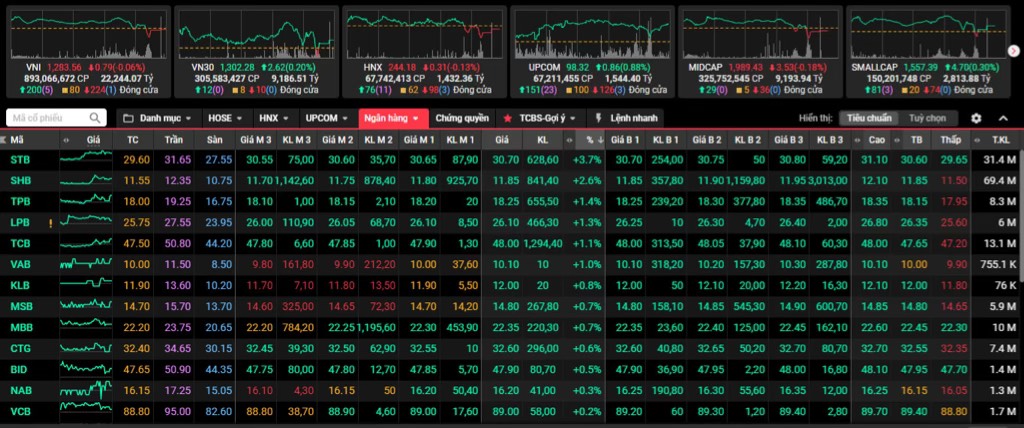 Cổ phiếu vua đứng lên đỡ thị trường.