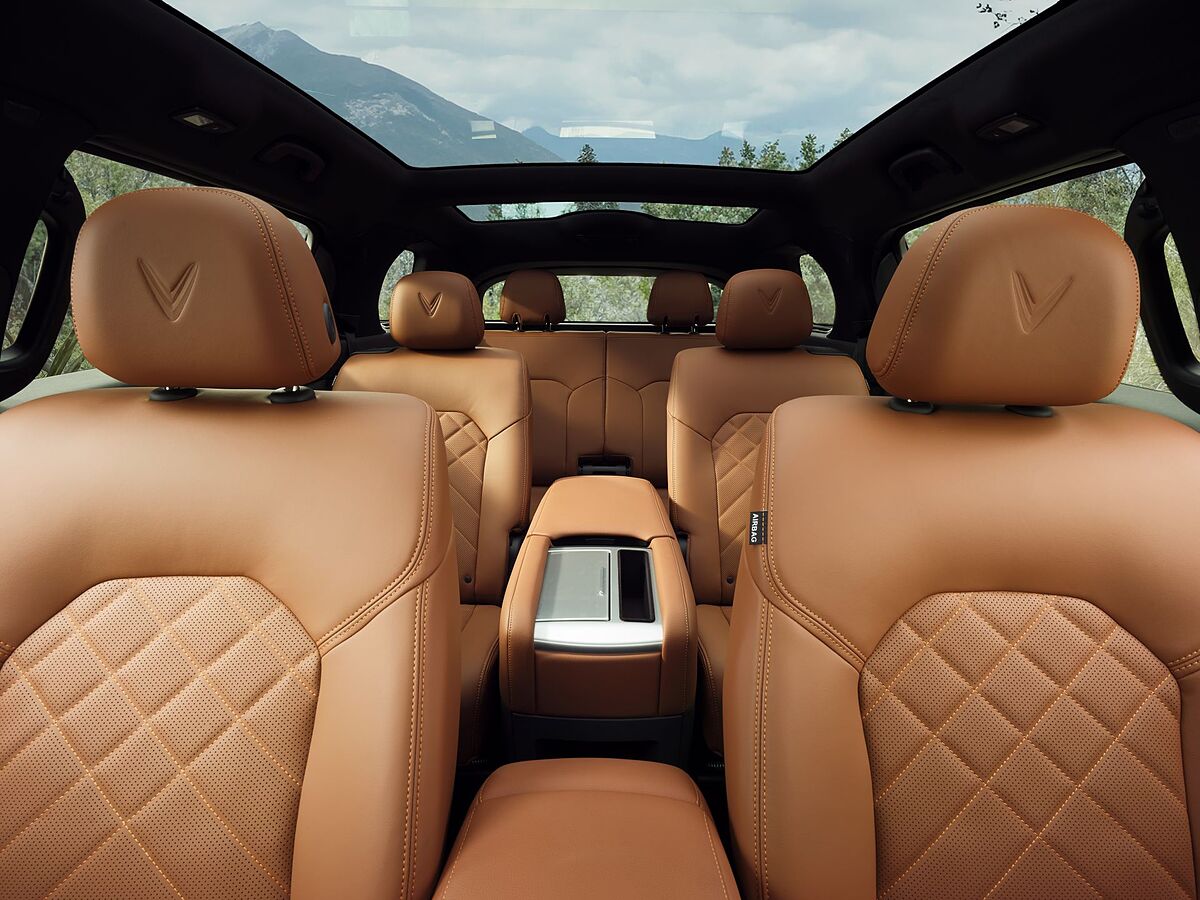 Nội thất sang trọng và tiện nghi của VF 9.