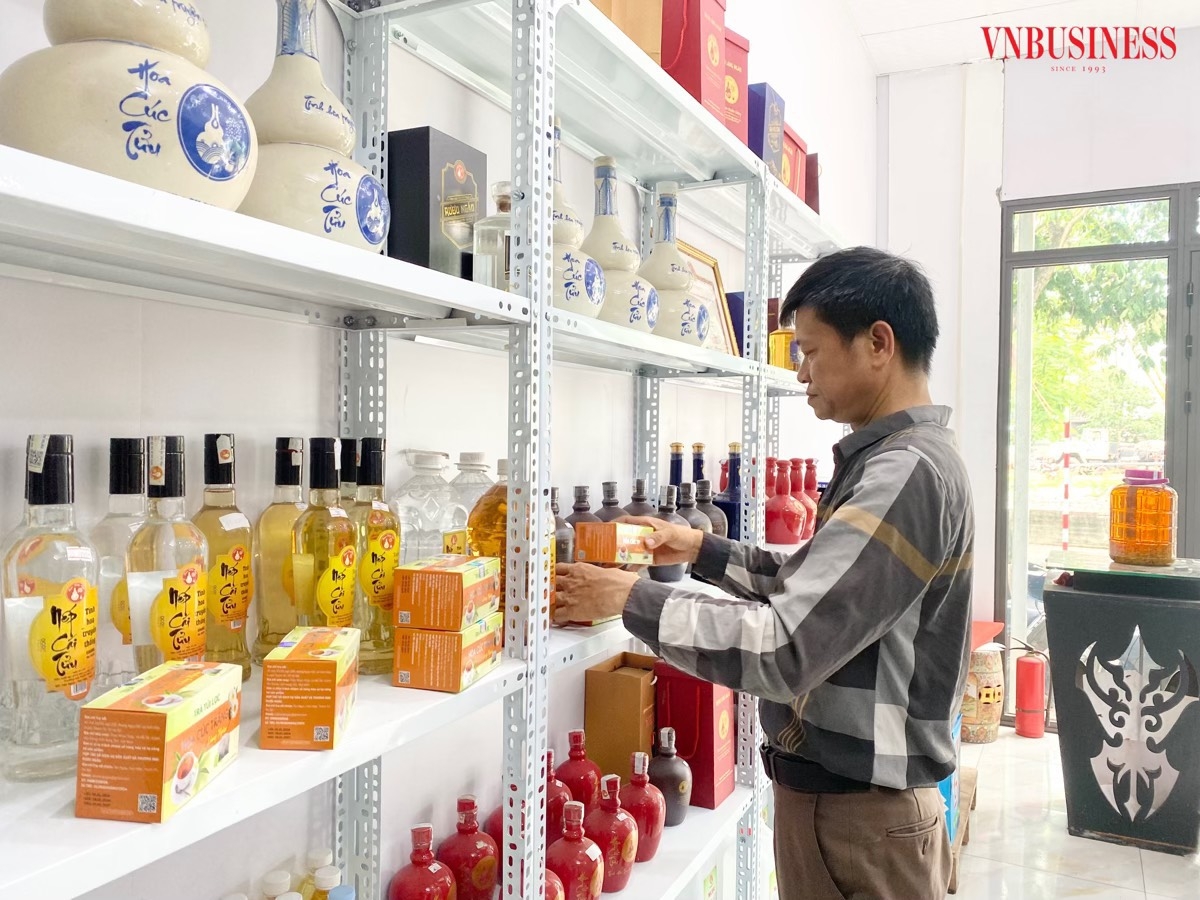 HTX rượu Ngâu đã có địa điểm trưng bày giới thiệu và bán sản phẩm.