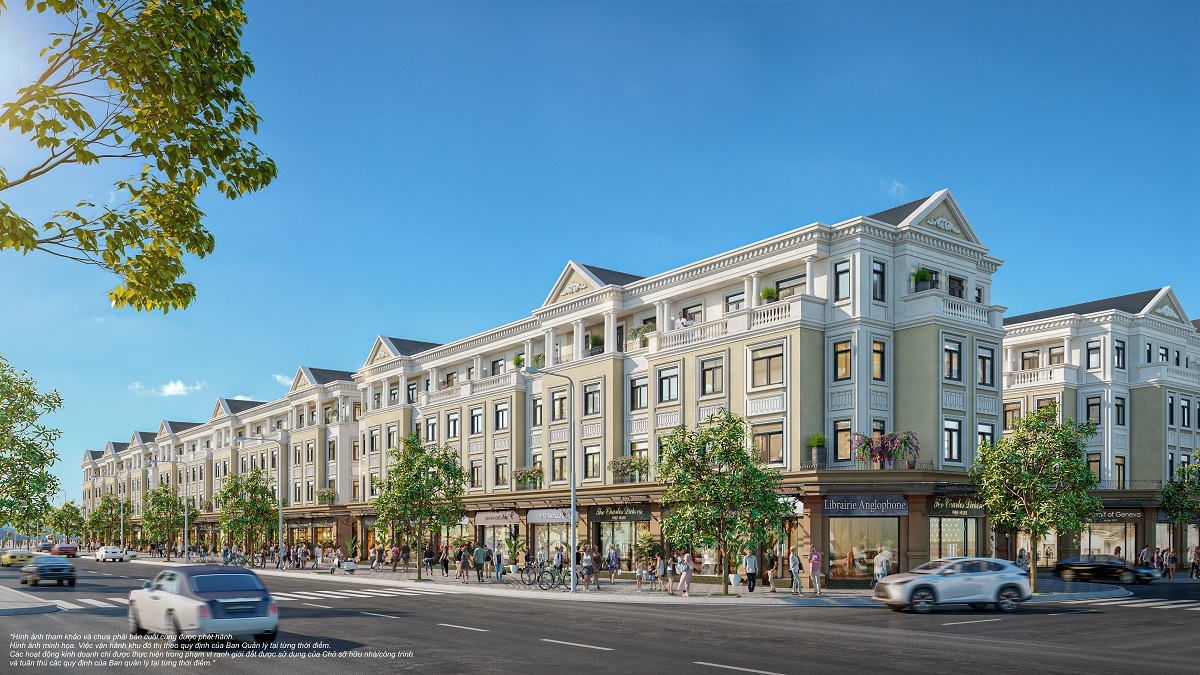 Nhà đầu tư tự tin vào tiềm năng sinh lời của Vincom Shophouse Royal Park.