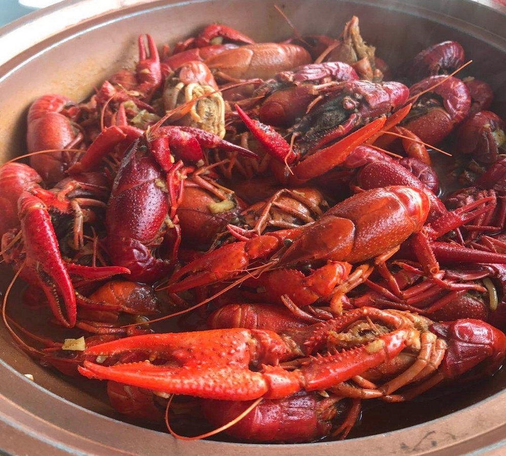 Mặc dù bị cấm nhập khẩu song gần đây tôm hùm đất từ Trung Quốc vẫn đổ vào Việt Nam và được bán giá vài trăm nghìn đồng một kg.