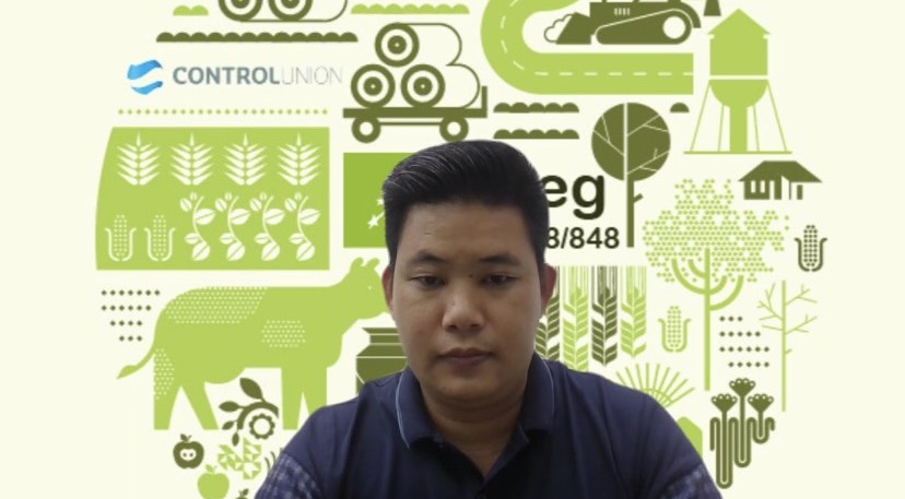 Ông Lê Quý Hòa Bình chia sẻ trong Hội thảo trực tuyến “Tiêu chuẩn hóa: Nền tảng cho sự phát triển nông nghiệp hữu cơ”.