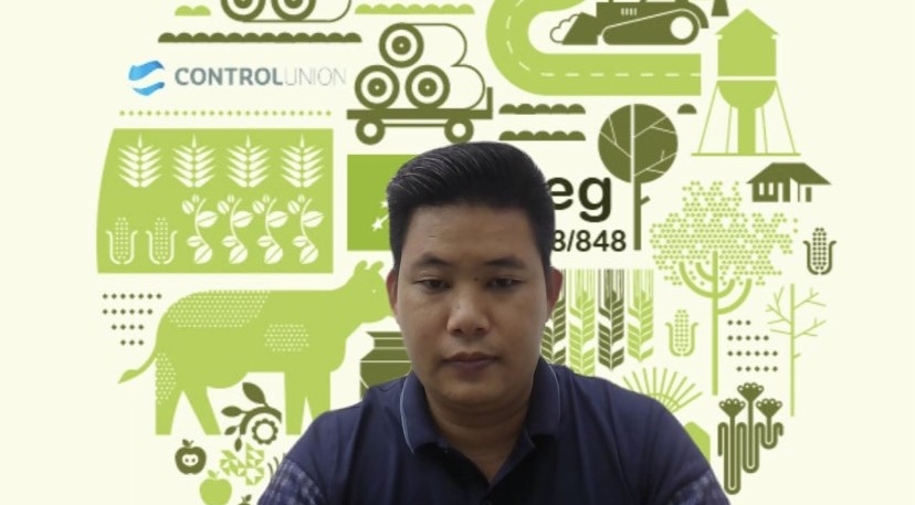 Ông Lê Quý Hòa Bình chia sẻ trong Hội thảo trực tuyến “Tiêu chuẩn hóa: Nền tảng cho sự phát triển nông nghiệp hữu cơ”.