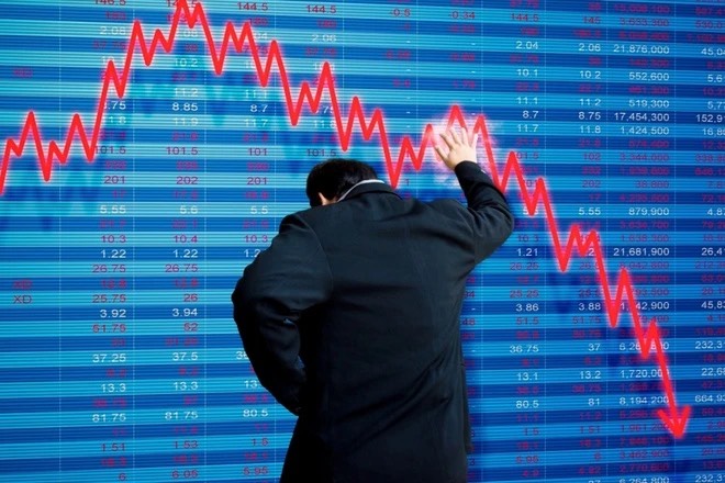 Để mất gần 14 điểm, VN-Index đã thủng ngưỡng 1.250 điểm.