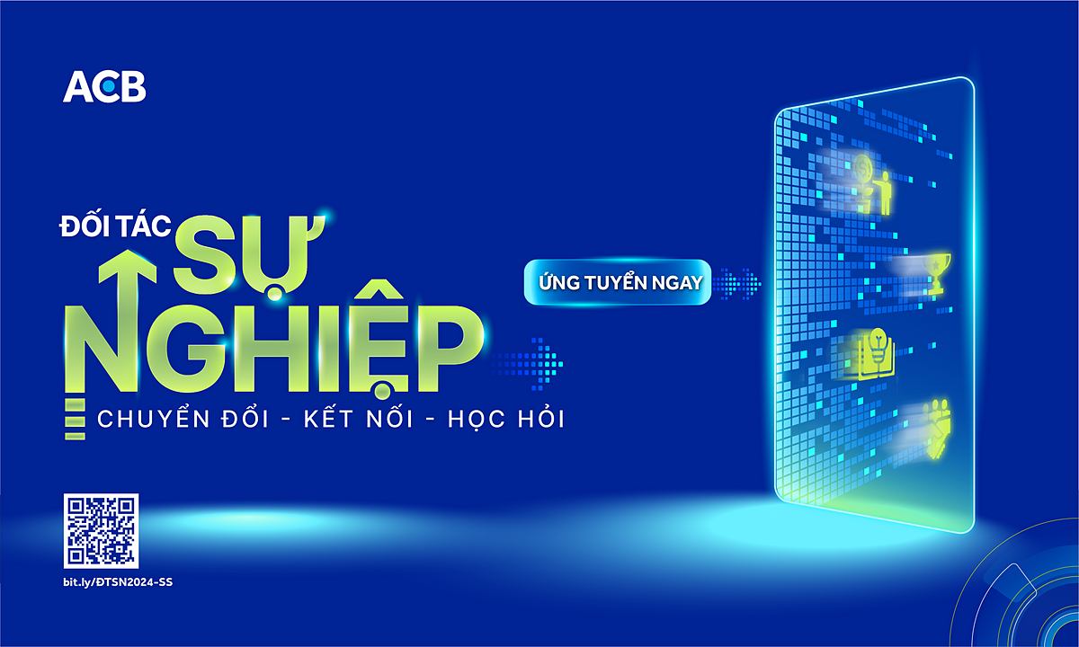 ACB tìm kiếm đối tác sự nghiệp 2024.