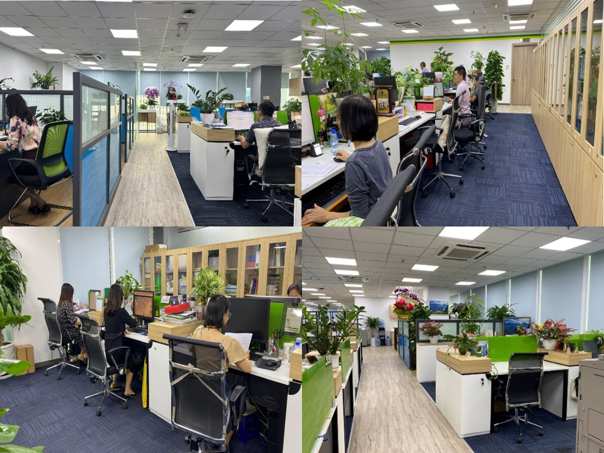 Công tác thực hiện 5S tại VP TCT.