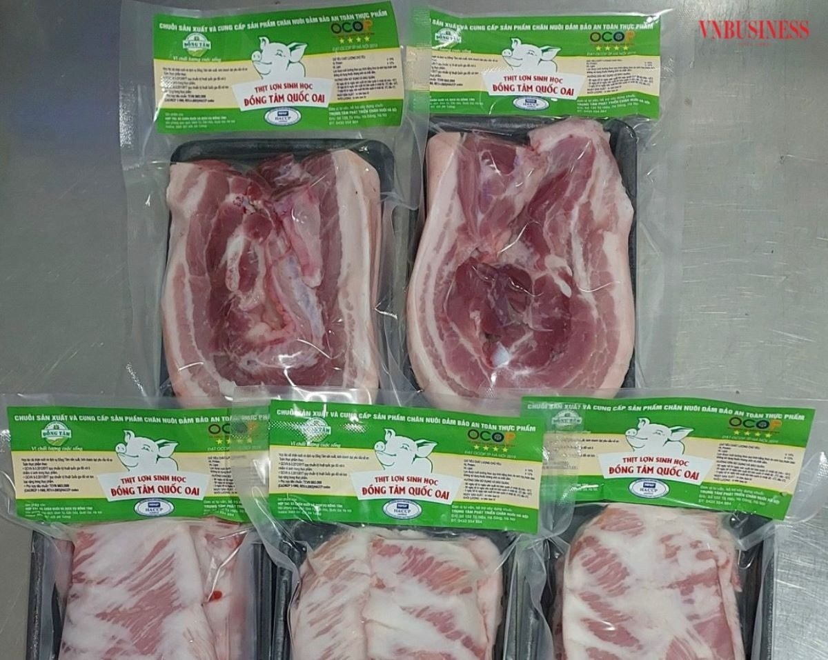 Các sản phẩm được đóng gói, hút chân không kỹ và in đầy đủ thông tin, nguồn gốc sản phẩm.