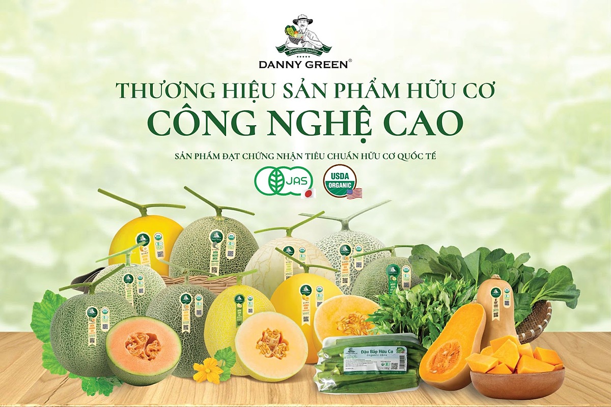 DanyGreen - Thương hiệu sản phẩm hữu cơ công nghệ cao.