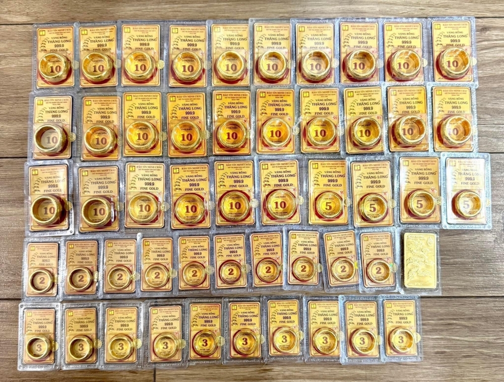 Giá vàng nhẫn tiến sát vàng miếng.