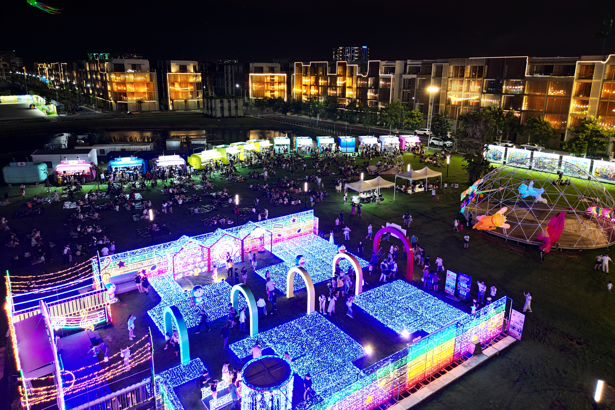 Lễ hội ánh sáng Doraemon.