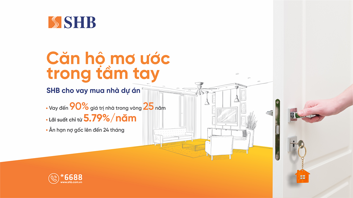 SHB triển khai cho vay mua nhà dự án.