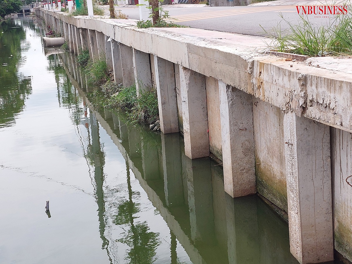 Chiều dài của các cọc tại tuyến cầu bà Nụ đến đình Nam đều thiếu so với thiết kế.