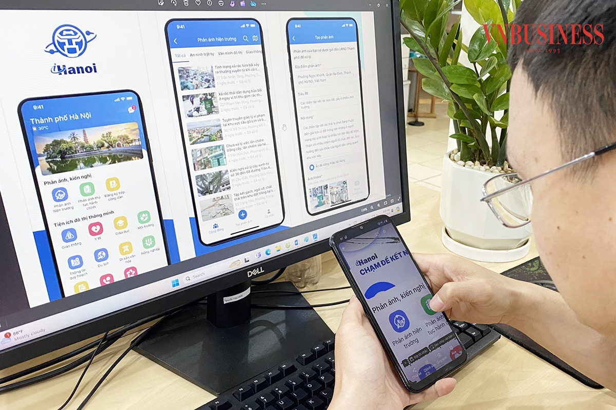 Hà Nội đặt mục tiêu 100% người dân, doanh nghiệp cài đặt ứng dụng iHanoi.