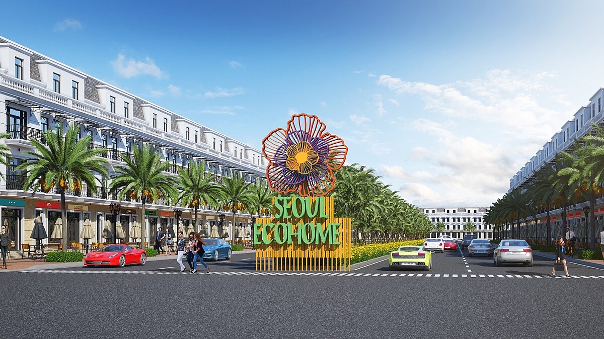 Khu đô thị Seoul Ecohome kỳ vọng mang tới diện mạo mới cho đô thị huyện An Dương. Ảnh: CTV