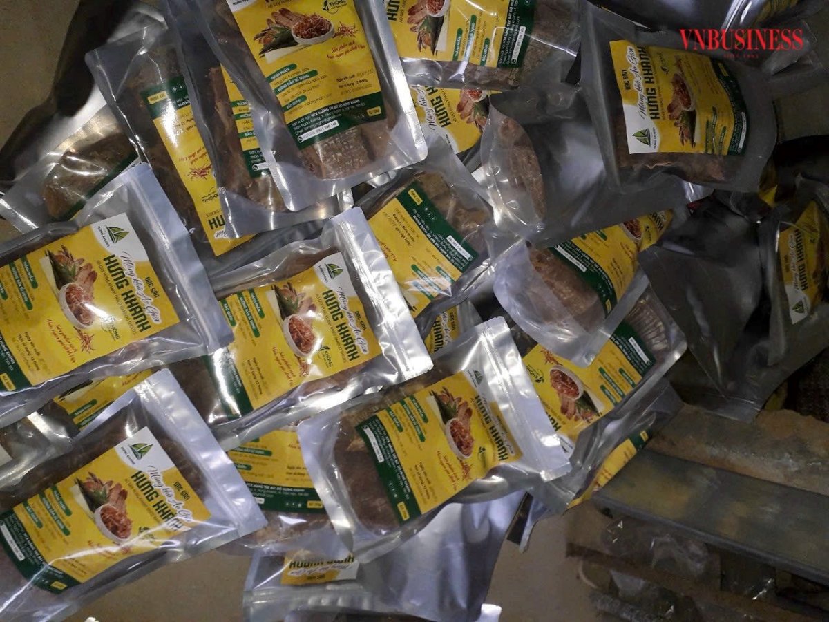 Ngoài chú trọng về chất lượng, HTX còn đầu tư về hình ảnh, thông tin sản phẩm trên bao bì, mã vạch, truy xuất nguồn gốc,…