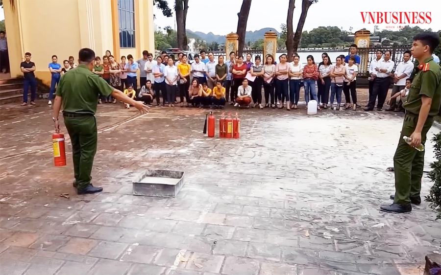 Cơ quan công an tổ chức tập huấn, nâng cao kỹ năng, ý thức phòng cháy chữa cháy cho người dân TP.